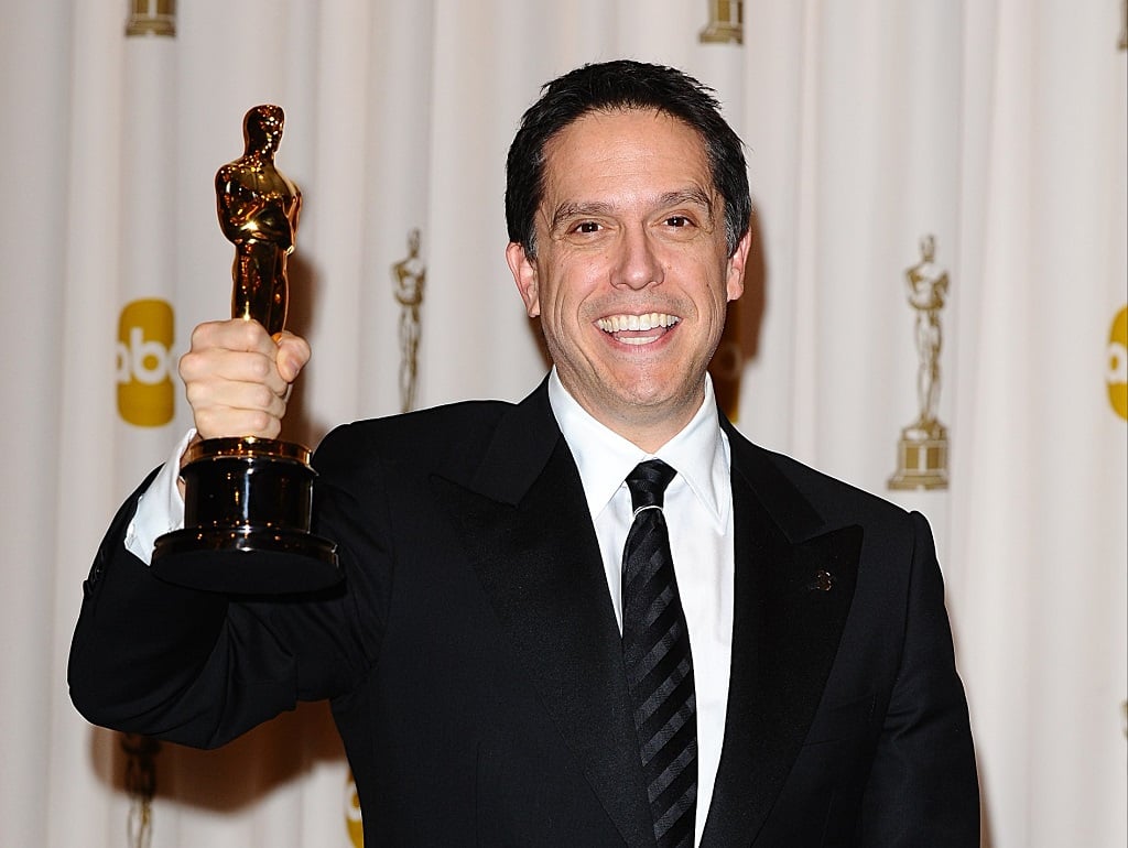Lee Unkrich with the Best Animated Feature award, received for 'Toy Story 3,' at the 83rd Academy Awards 