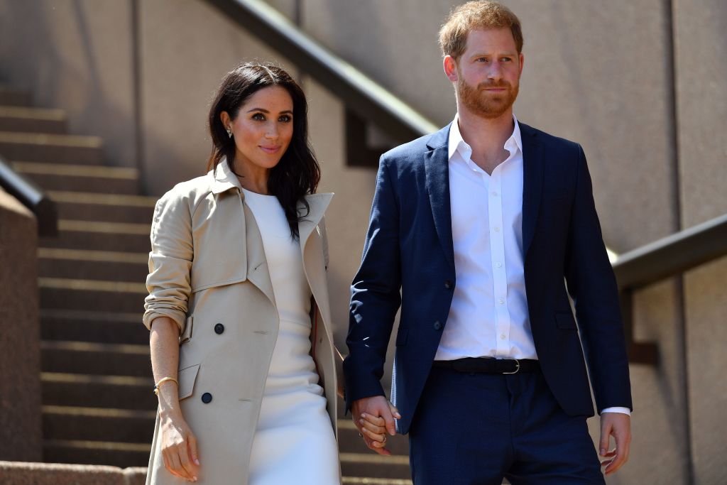 Meghan Markle and Prince Harry at Sydney Opera House