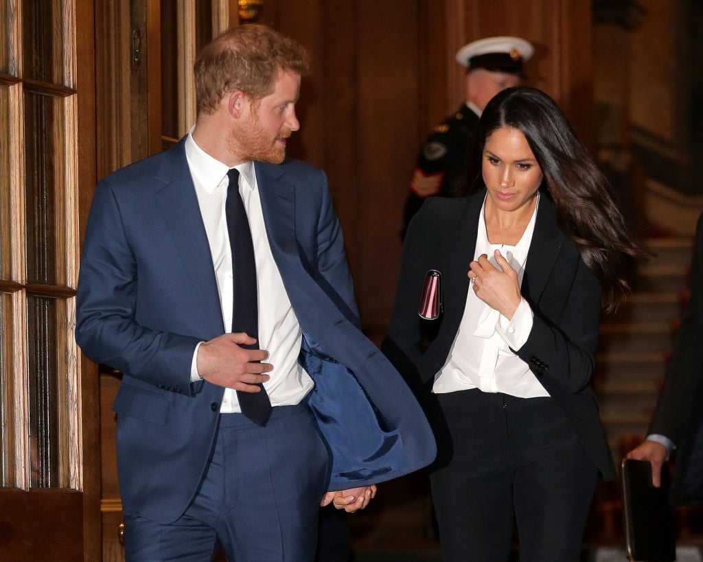 Prince Harry and Meghan Markle attend Endeavor Fund Awards Ceremony at Goldsmiths Hall