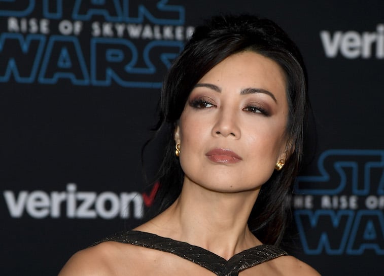 Ming-Na Wen on the red carpet