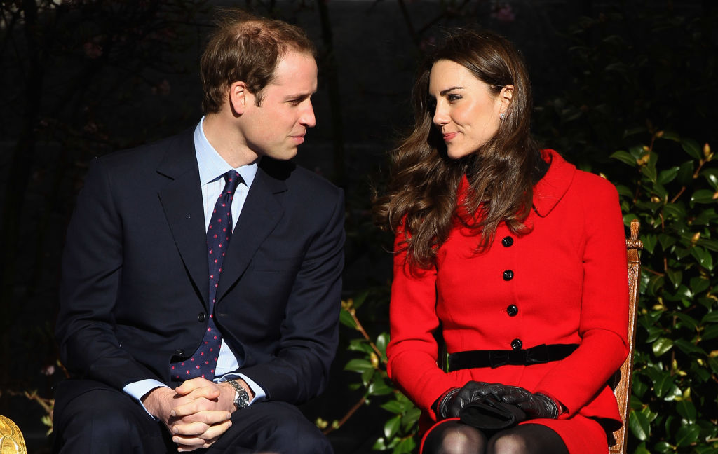 Prince William and Kate Middleton visit the University of St Andrews on February 25, 2011