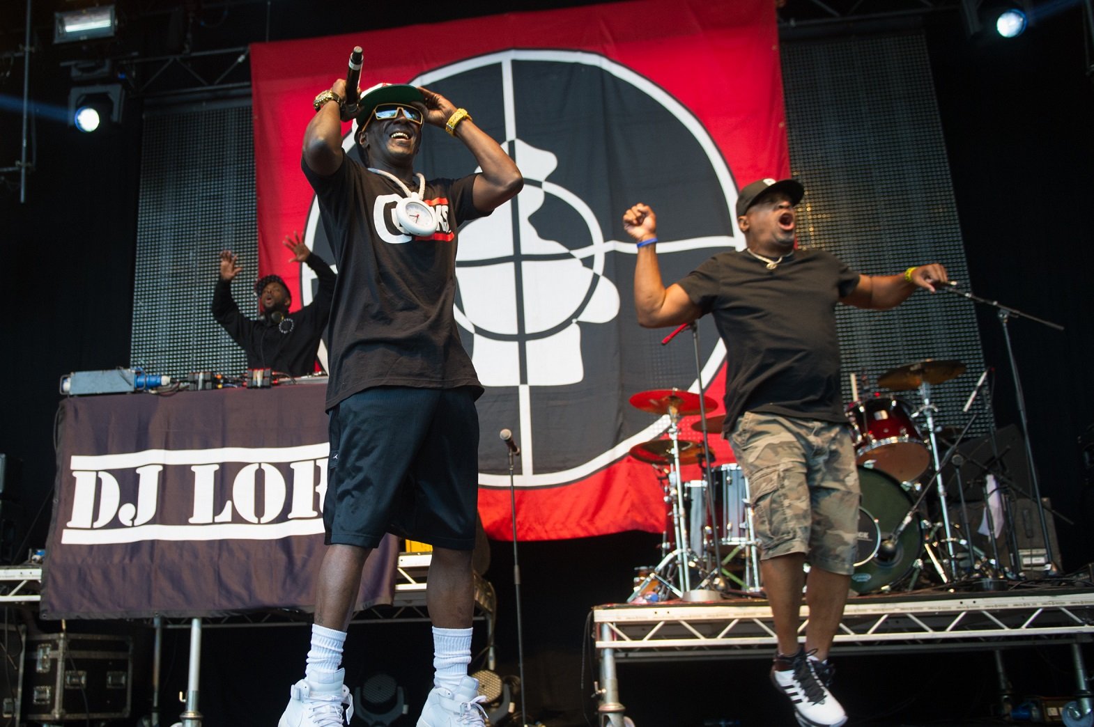 Public Enemy performing in 2015