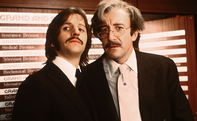 Ringo Starr and Peter Sellers