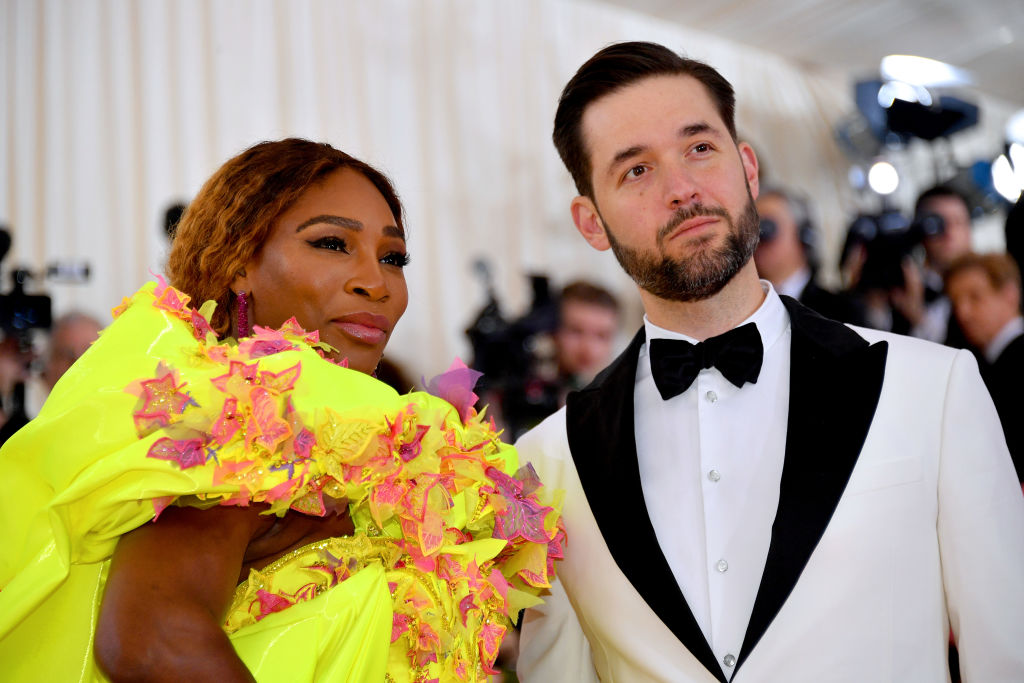Serena Williams and Alexis Ohanian attend The 2019 Met Gala Celebrating Camp: Notes on Fashion at Metropolitan Museum of Art on May 06, 2019 in New York City.