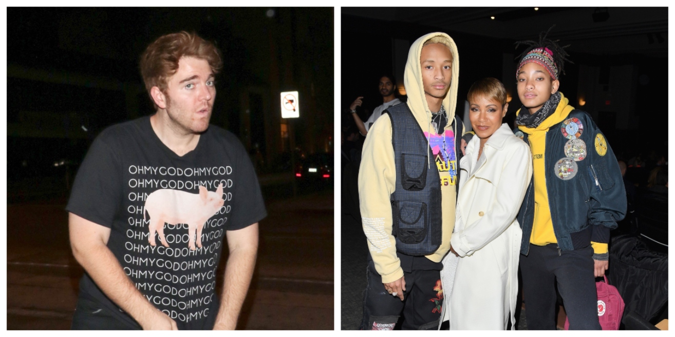 Shane Dawson; Jaden Smith, Jada Pinkett Smith, Willow Smith