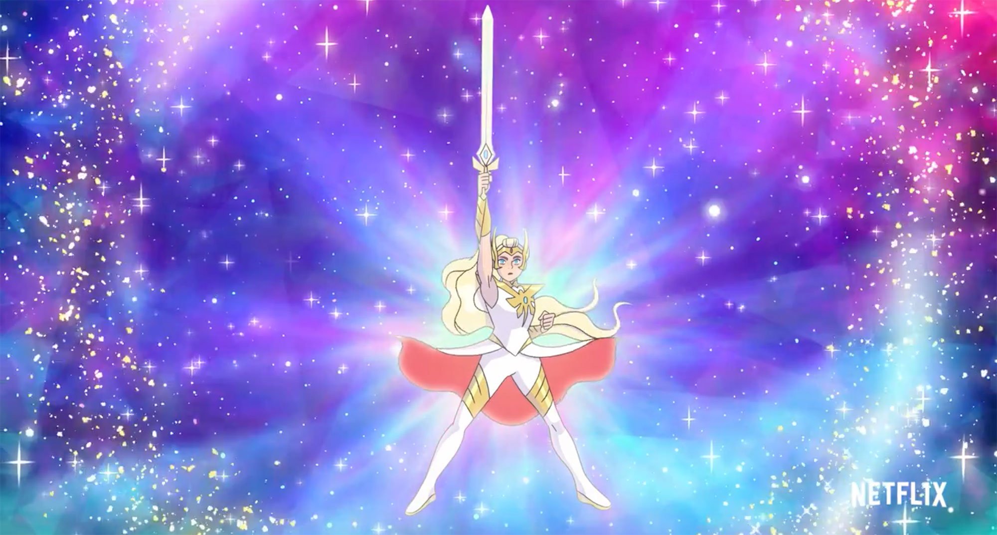She-Ra's transformation in Season 5 of 'She-Ra and the Princesses of Power.' 