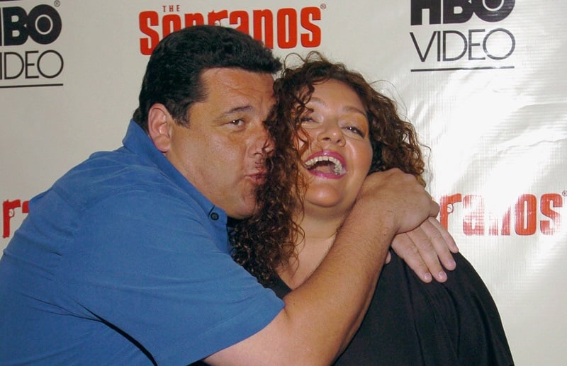 Steve Schirripa with Aida Turturro