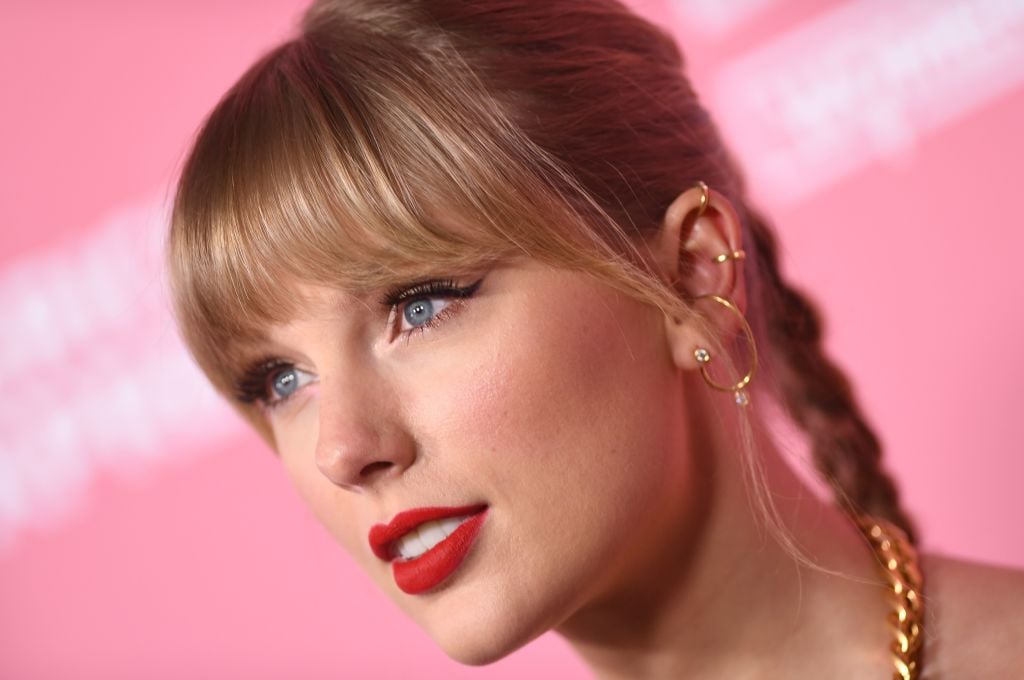 Taylor Swift arrives for Billboard's 2019 Woman of the Year at the Holllywood Palladium in Los Angeles on December 12, 2019. 