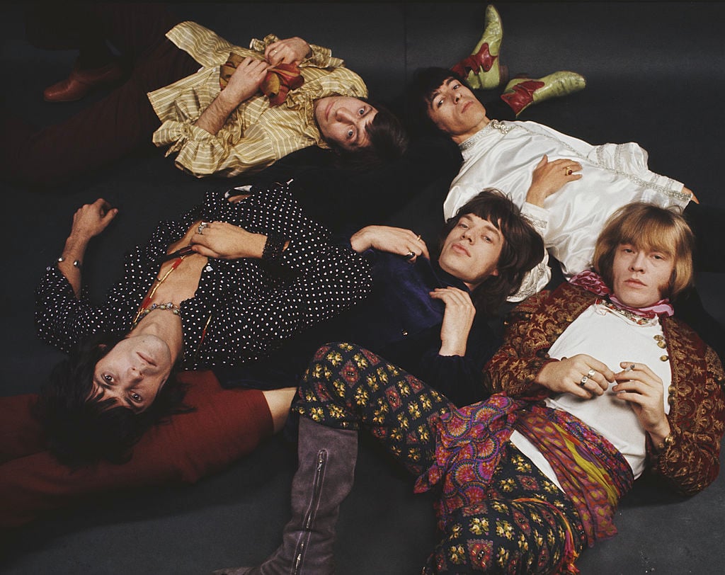The Rolling Stones on the floor