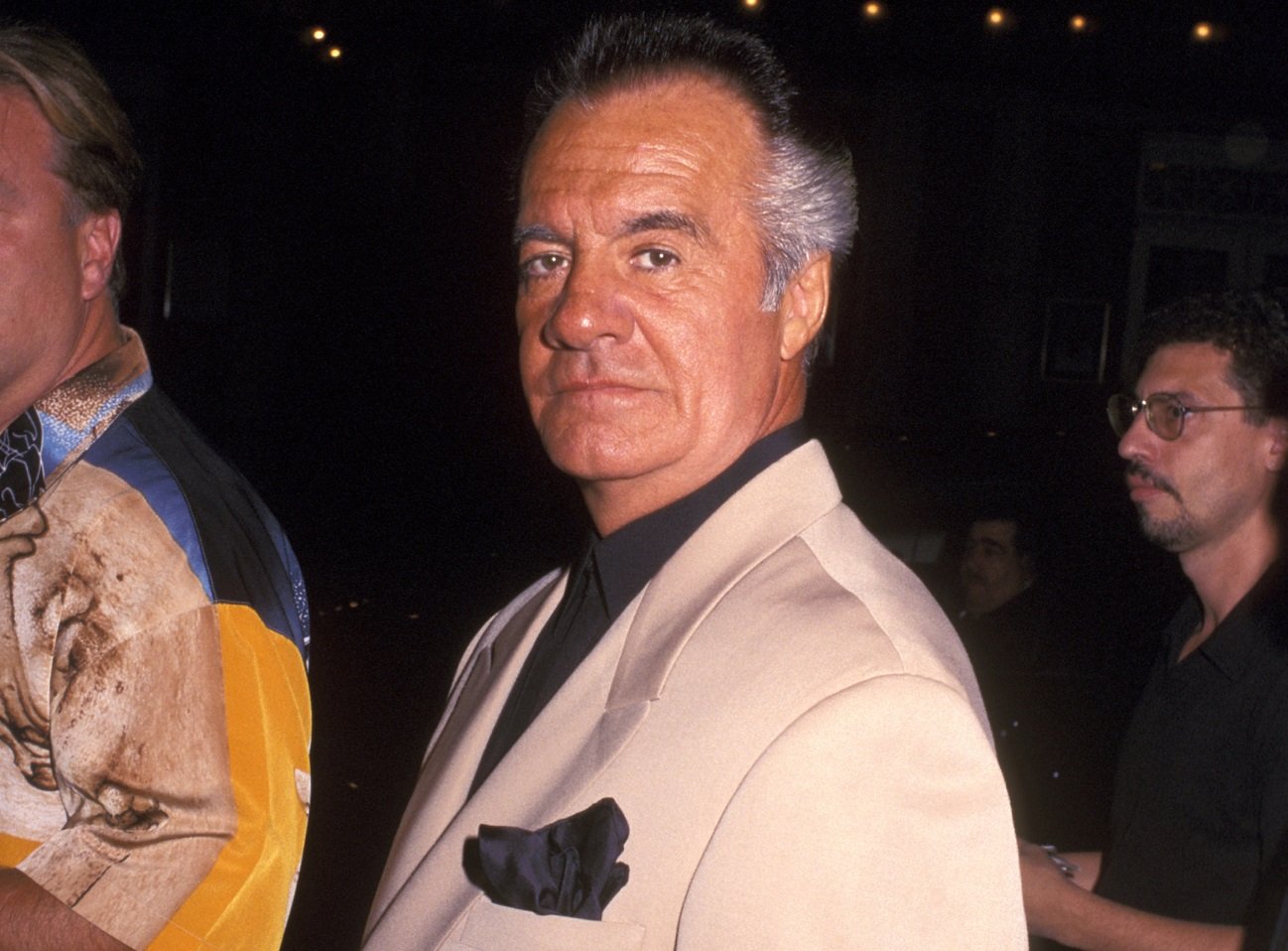 Tony Sirico at a Broadway premiere