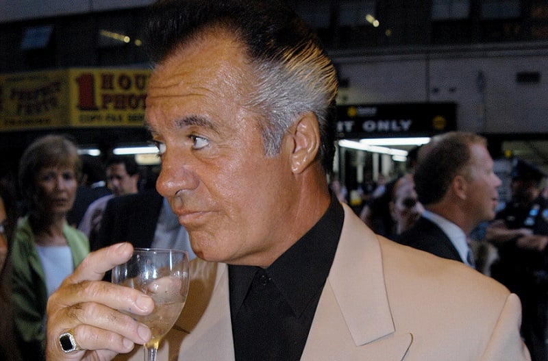 Tony Sirico at the Belasco Theatre in 2002