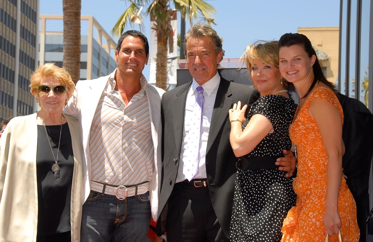 Don Diamont, Heather Tom, Melody, Eric Braeden, Melody Thomas Scott, Jeanne Cooper