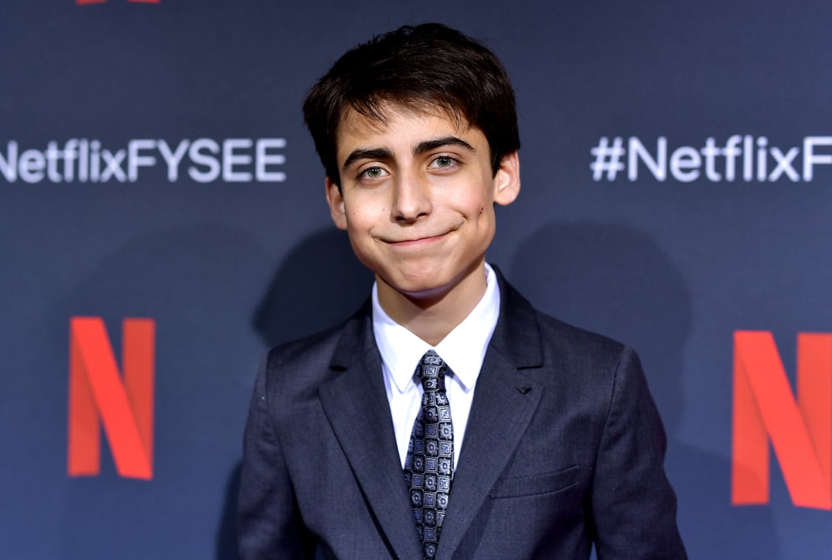 Aidan Gallagher attends Netflix's 'Umbrella Academy' Screening