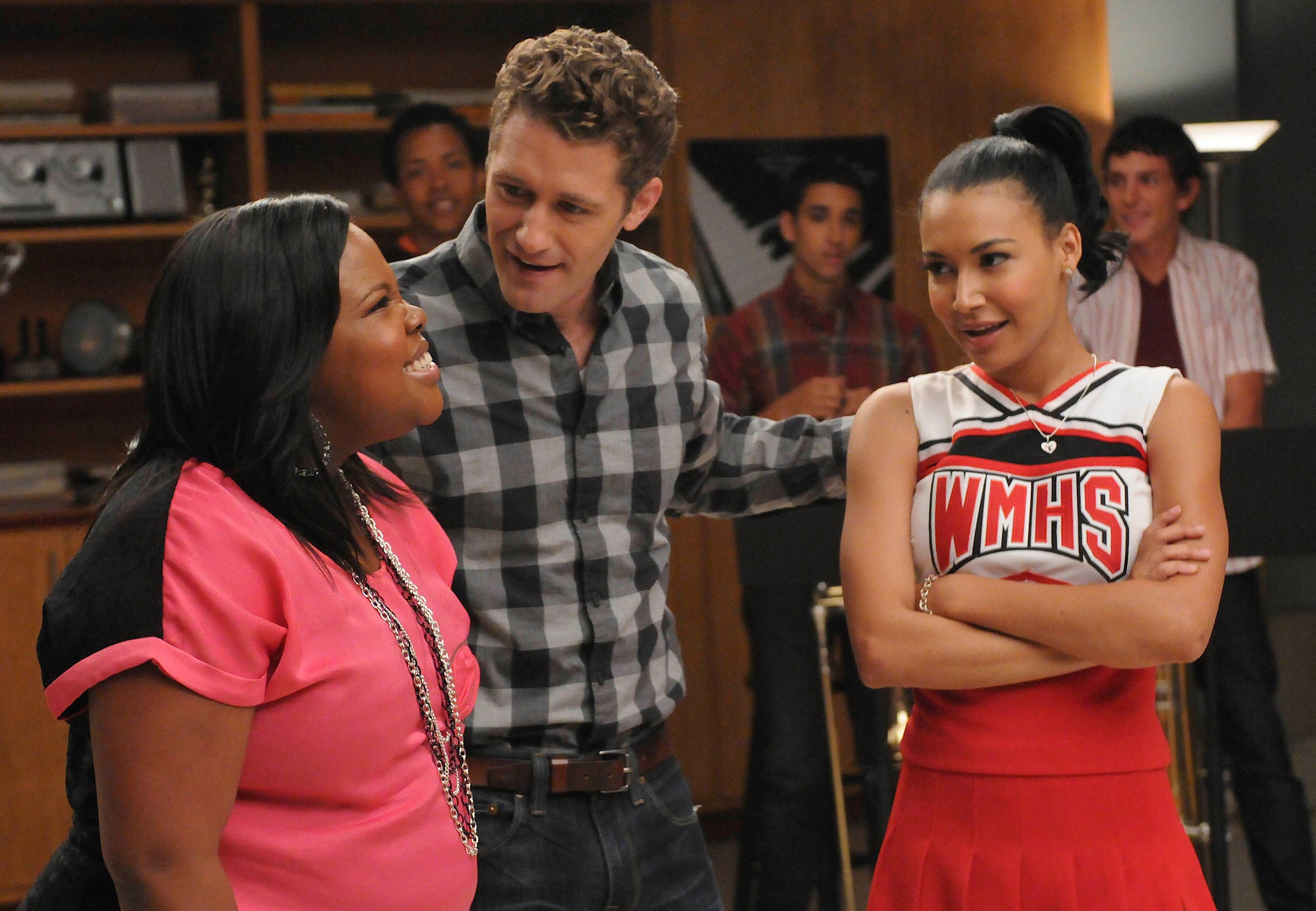 Matthew Morrison, Amber Riley, and Naya Rivera | FOX Image Collection via Getty Images