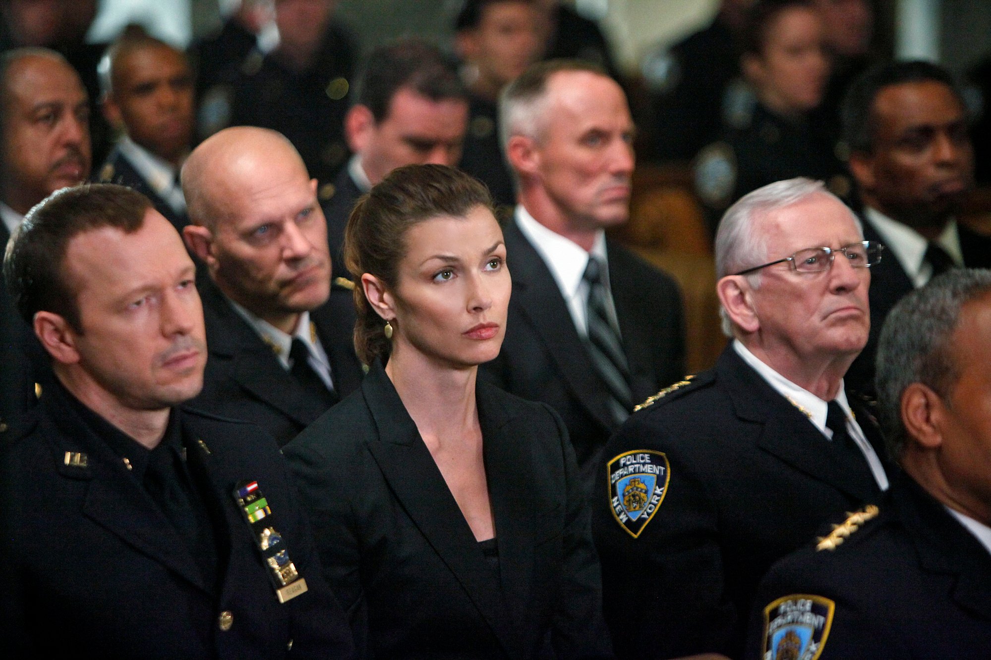 The Blue Bloods cast in season 1, episode 4, "Officer Down." | Craig Blankenhorn/CBS via Getty Images