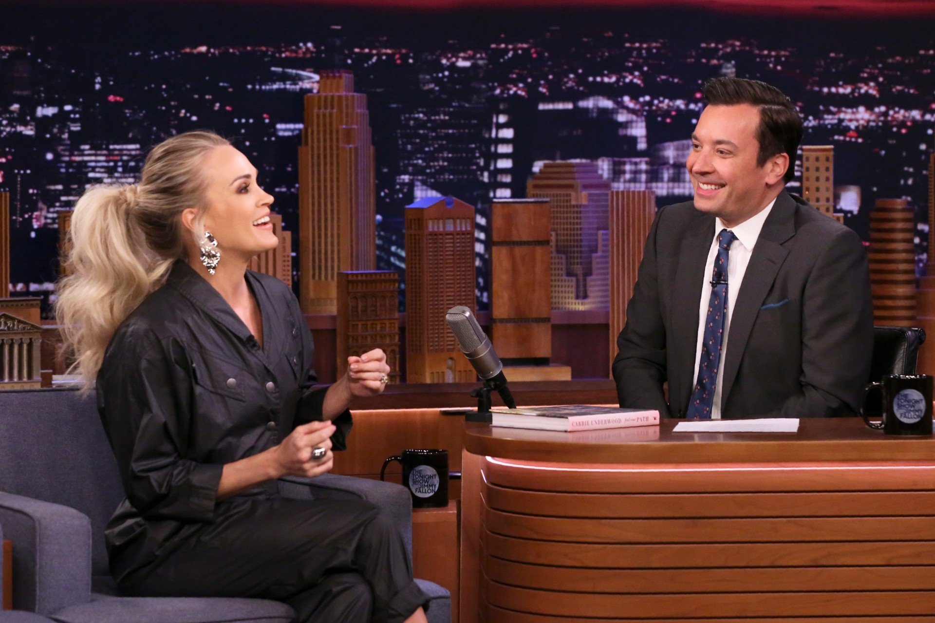 Carrie Underwood and Jimmy Fallon | Janice Yi/NBC/NBCU Photo Bank via Getty Images