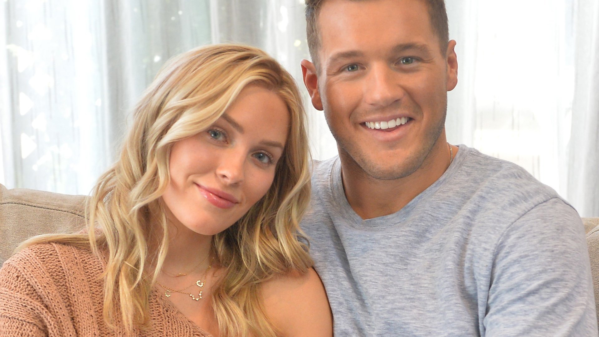 'The Bachelor' stars Cassie Randolph and Colton Underwood star in a new ad campaign for Tubi, the worlds largest free movie and TV streaming service on October 08, 2019 in Mar Vista, California.