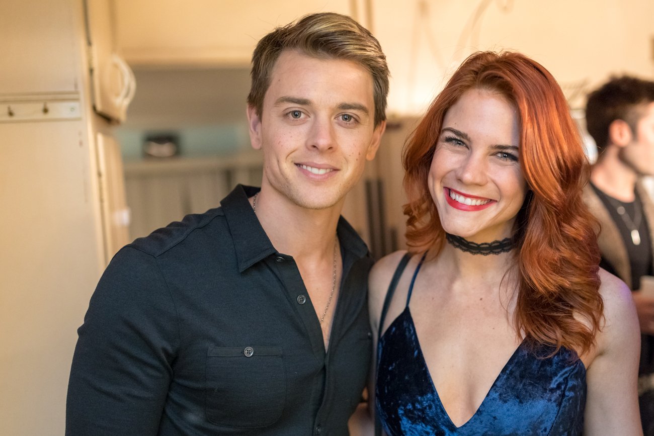 Chad Duell and Courtney Hope