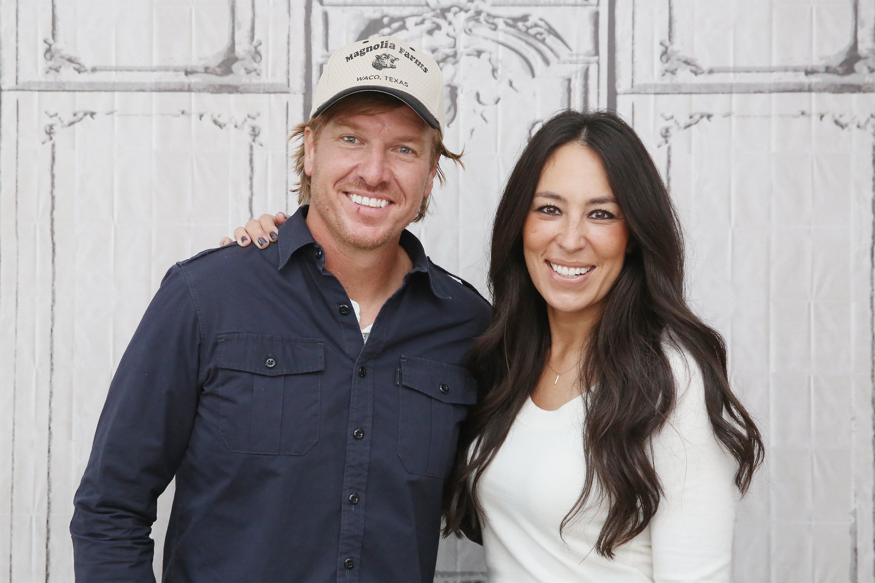 Chip Gaines and Joanna Gaines at the AOL headquarters. | Mireya Acierto/FilmMagic