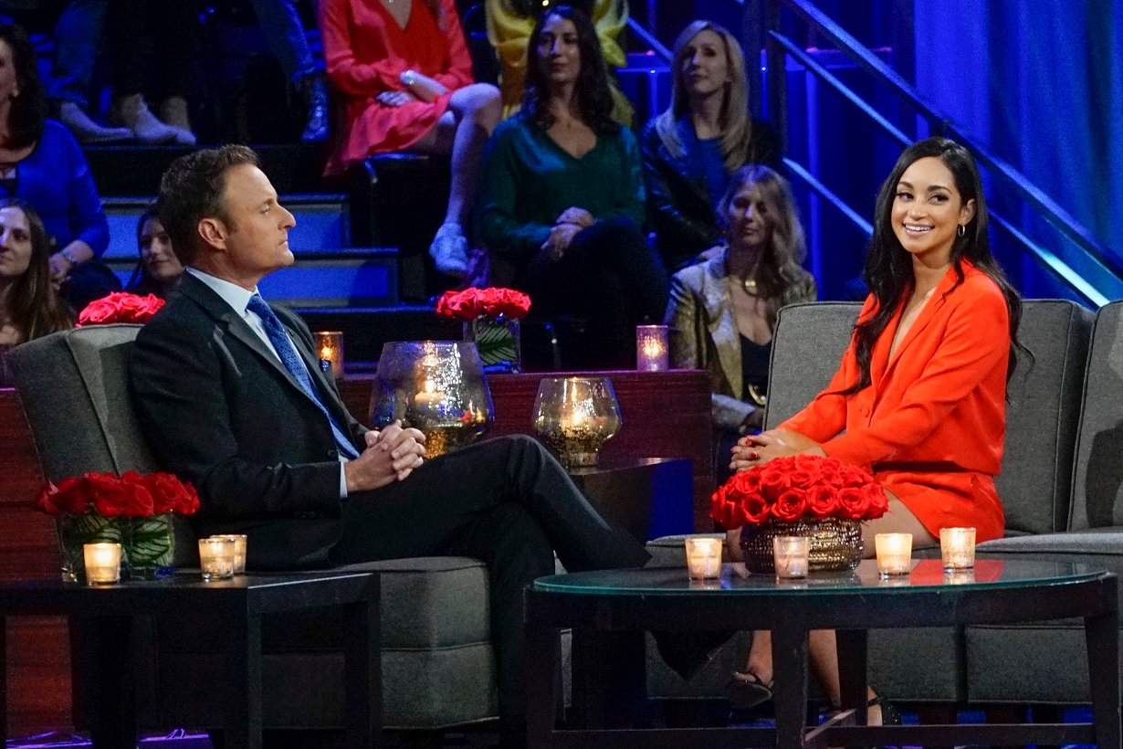 The Bachelor stars Chris Harrison and Victoria Fuller