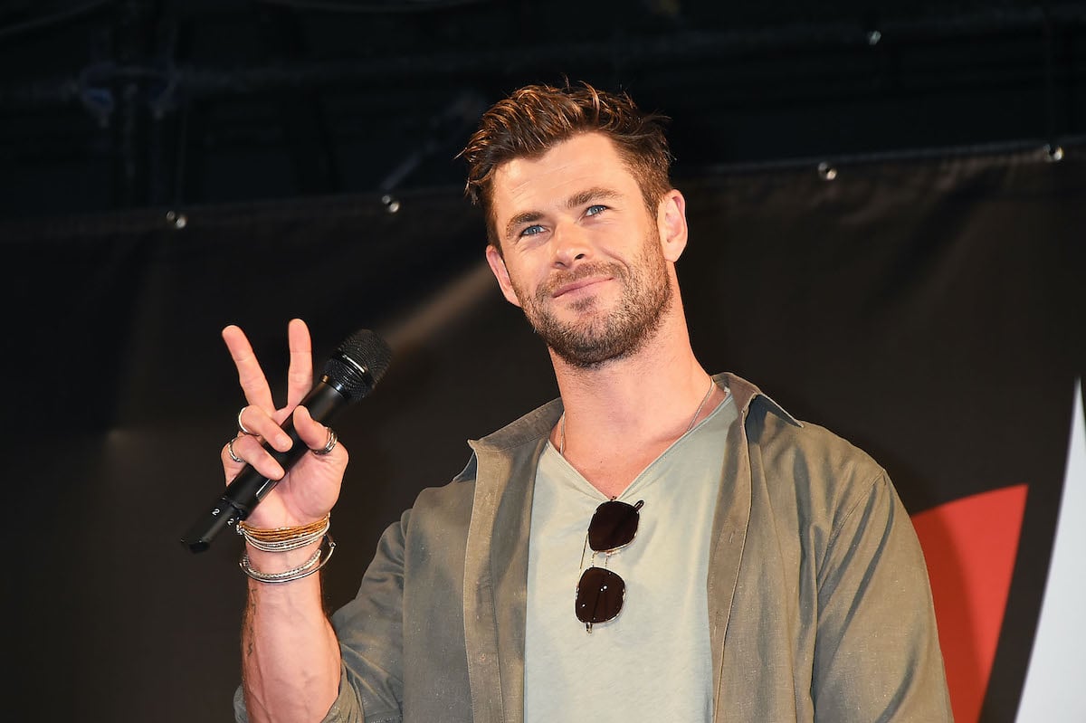Chris Hemsworth at Tokyo Comic-Con