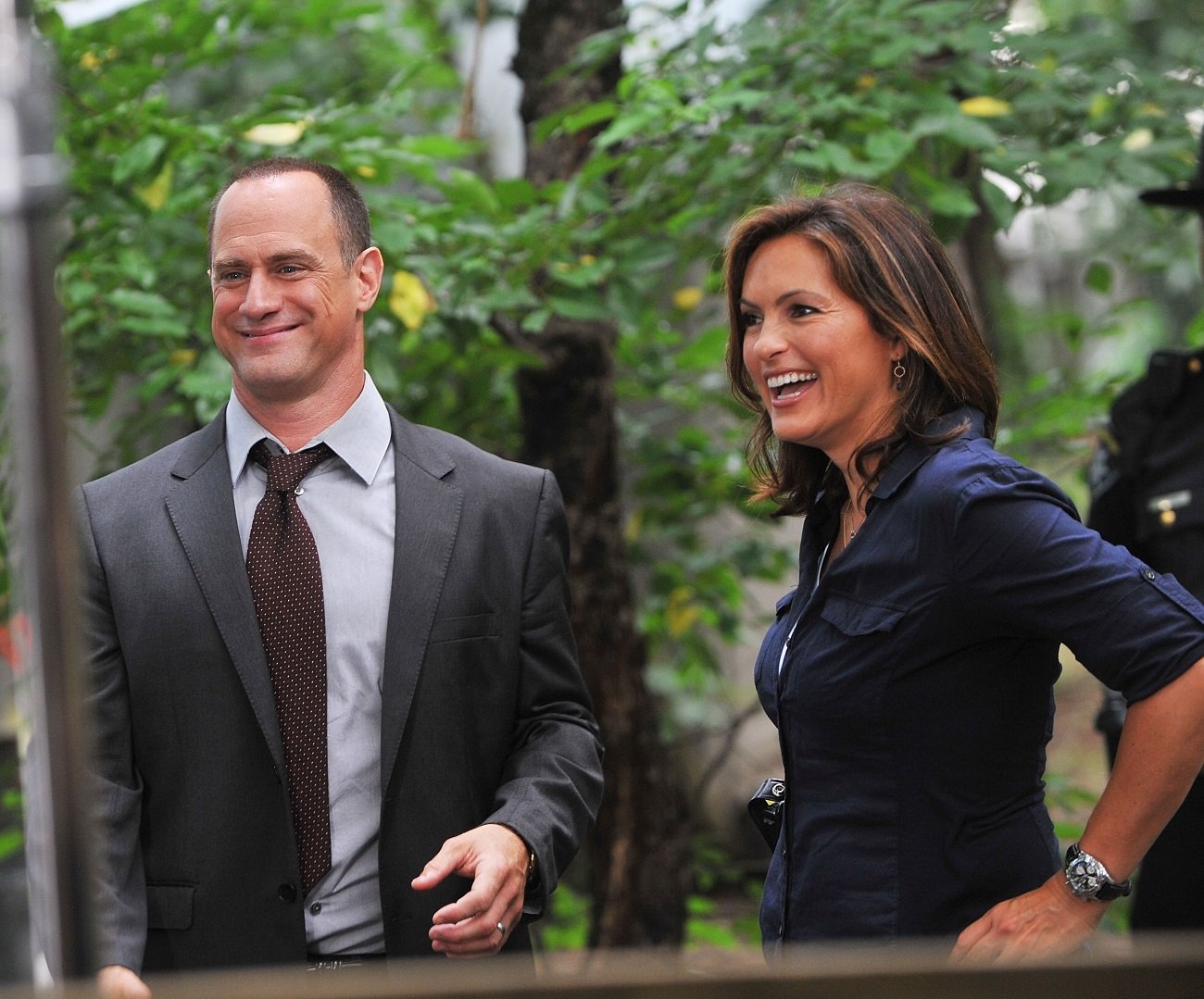 Christopher Meloni and Mariska Hargitay