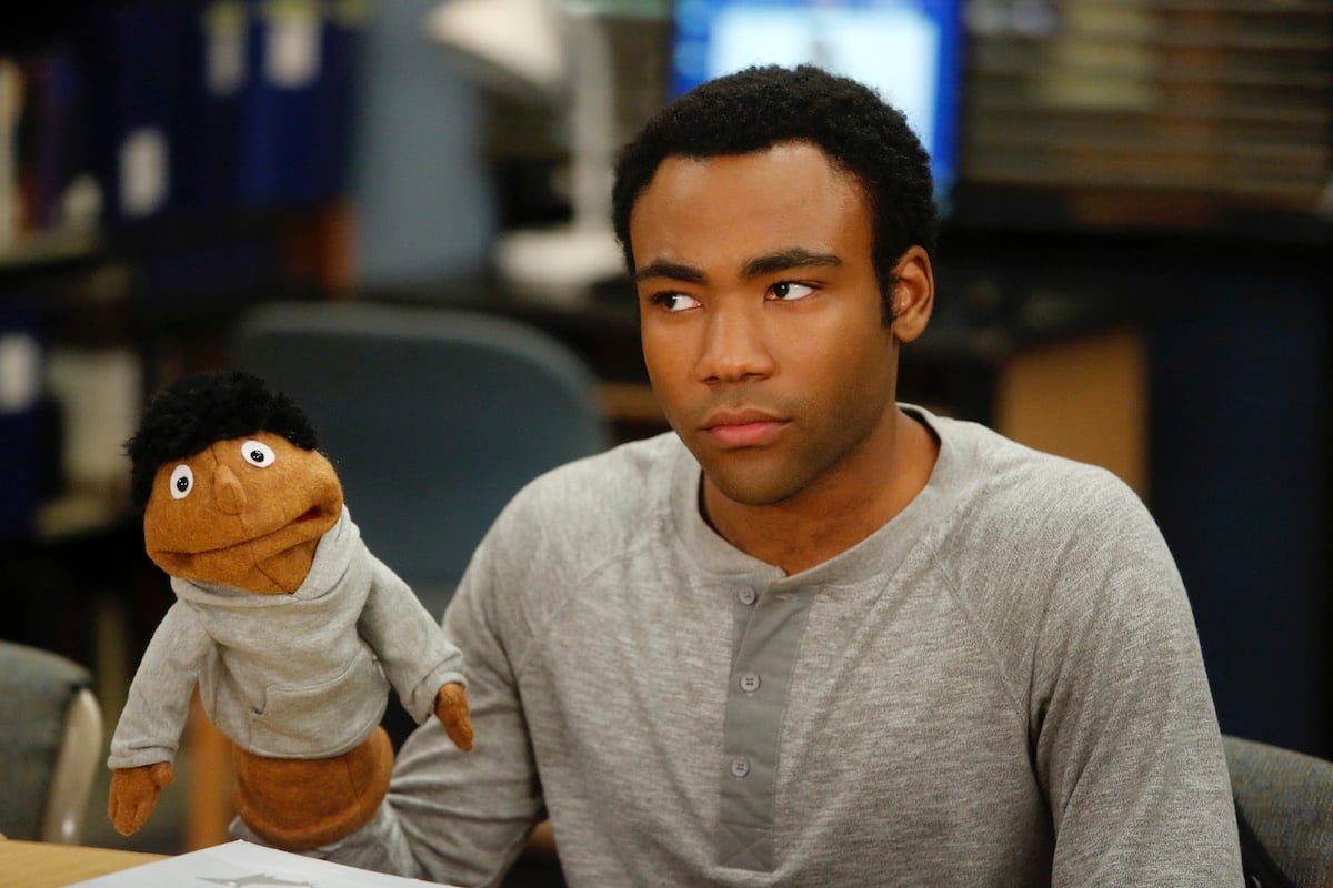 Donald Glover as Troy on 'Community'