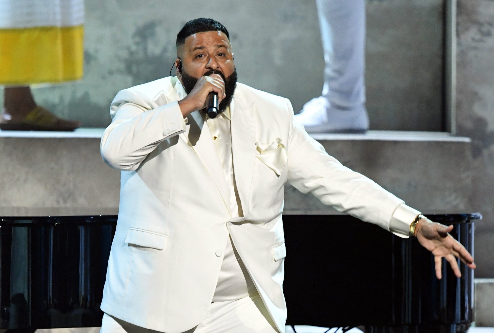 DJ Khaled performs onstage