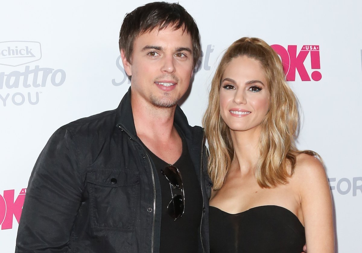 Darin Brooks (L) and Kelly Kruger