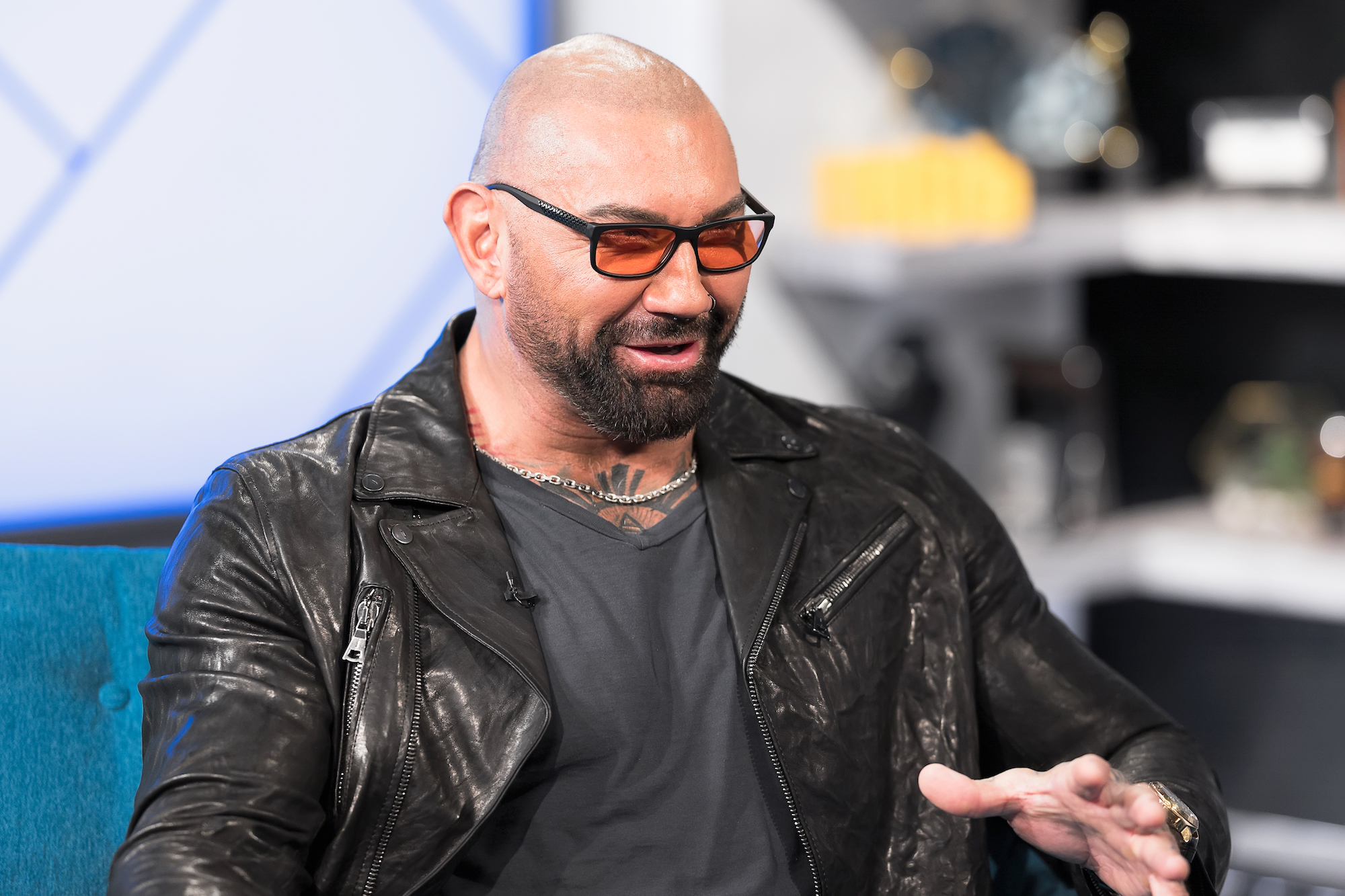 Dave Bautista plays Drax in 'Guardians of the Galaxy'