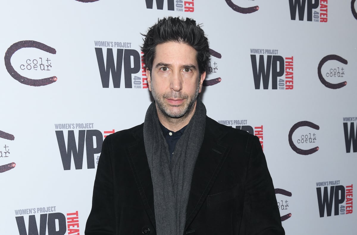David Schwimmer attends 'HATEF**K' opening night