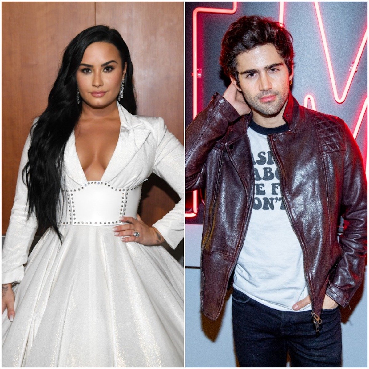 Demi Lovato and Max Ehrich