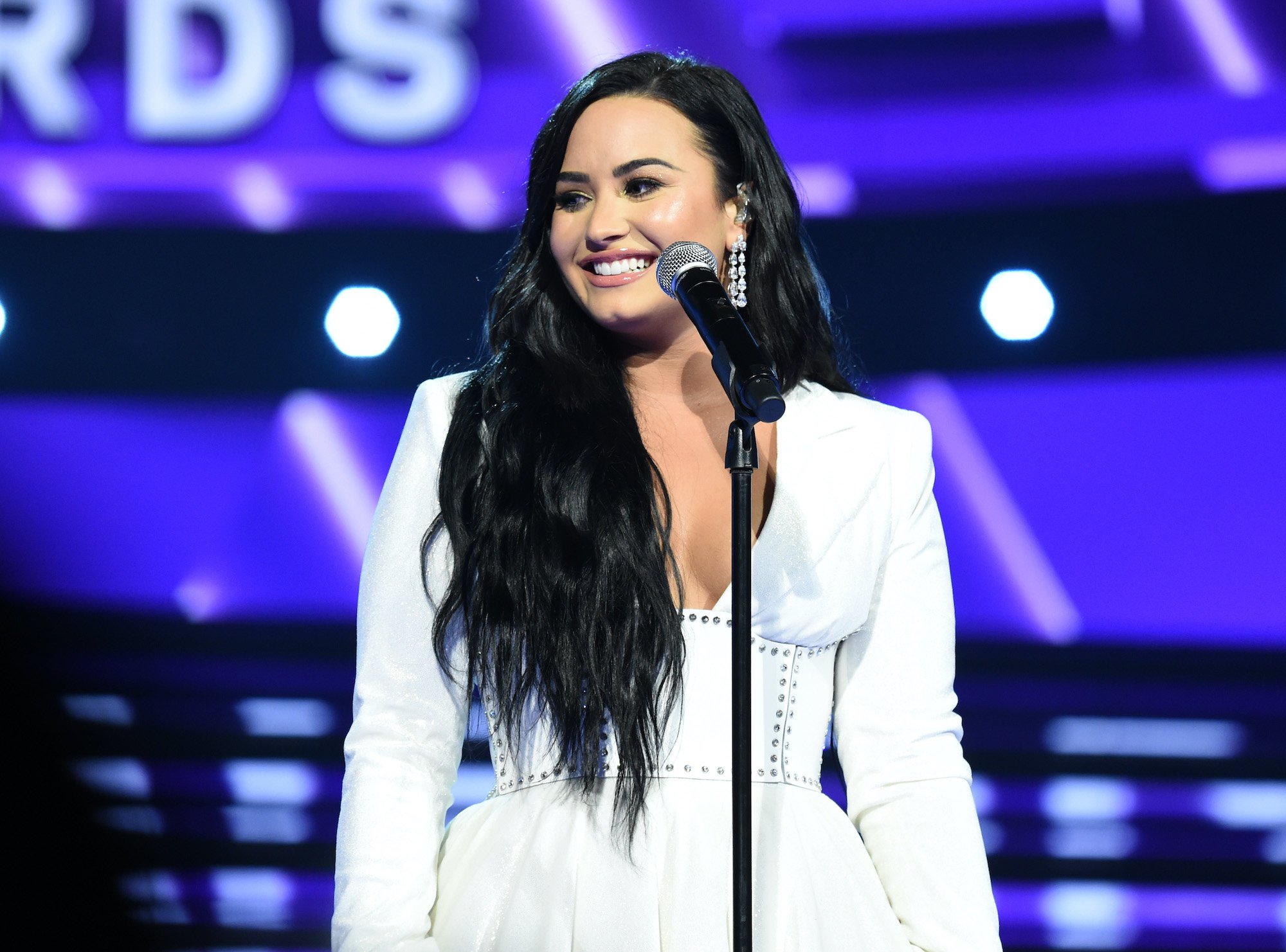 Demi Lovato at the 2020 Grammy Awards