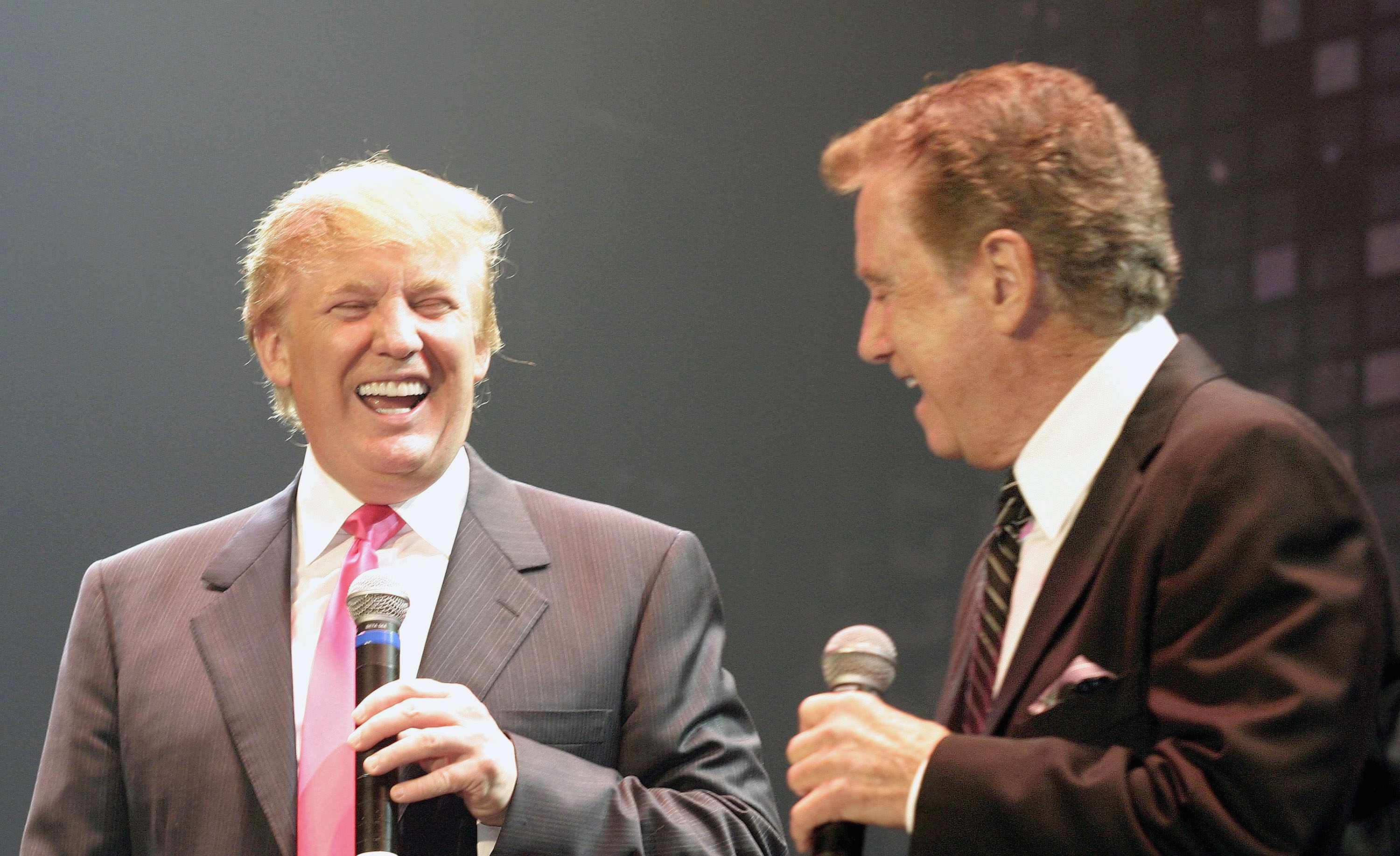 Donald Trump and Regis Philbin in 2004 | Donald B. Kravitz/Getty Images