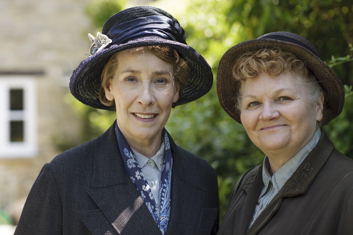 Downton Abbey: Phyllis Logan and Lesley Nicol