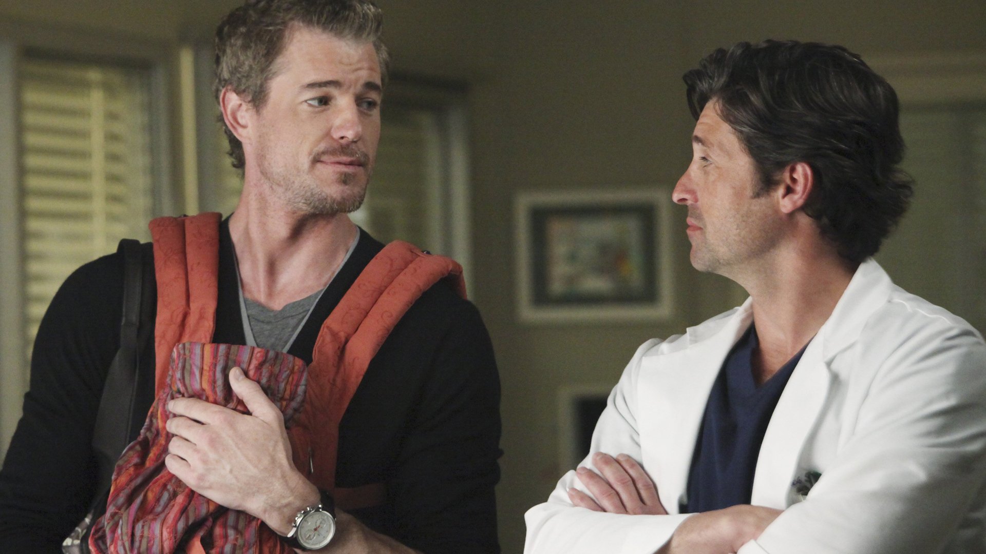 Your best friend mark sloan helped you leave him and you two had some adult...
