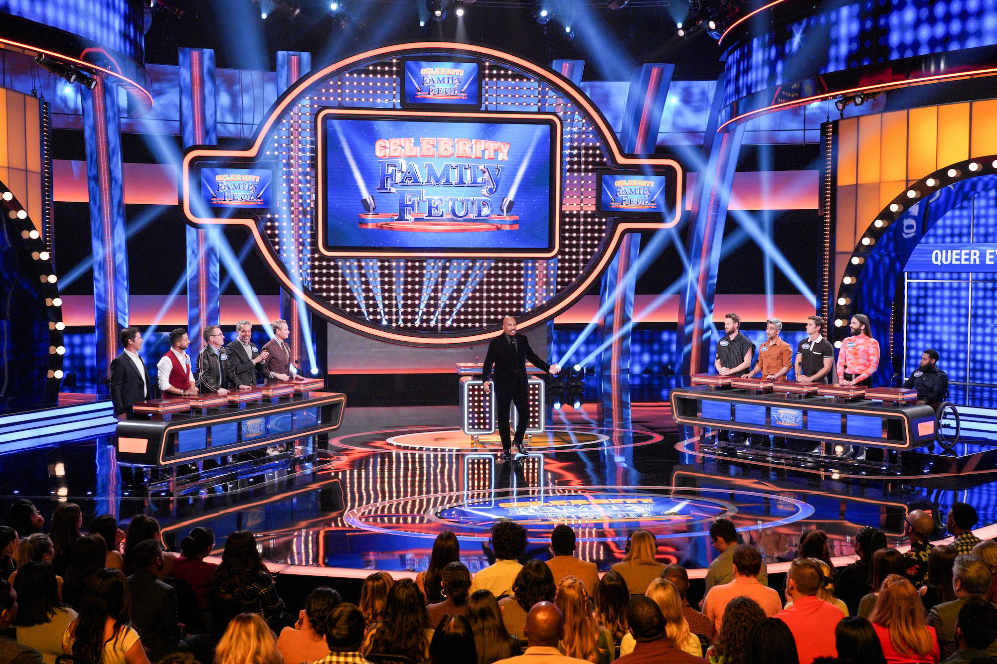 Wideshot of Family Feud Set