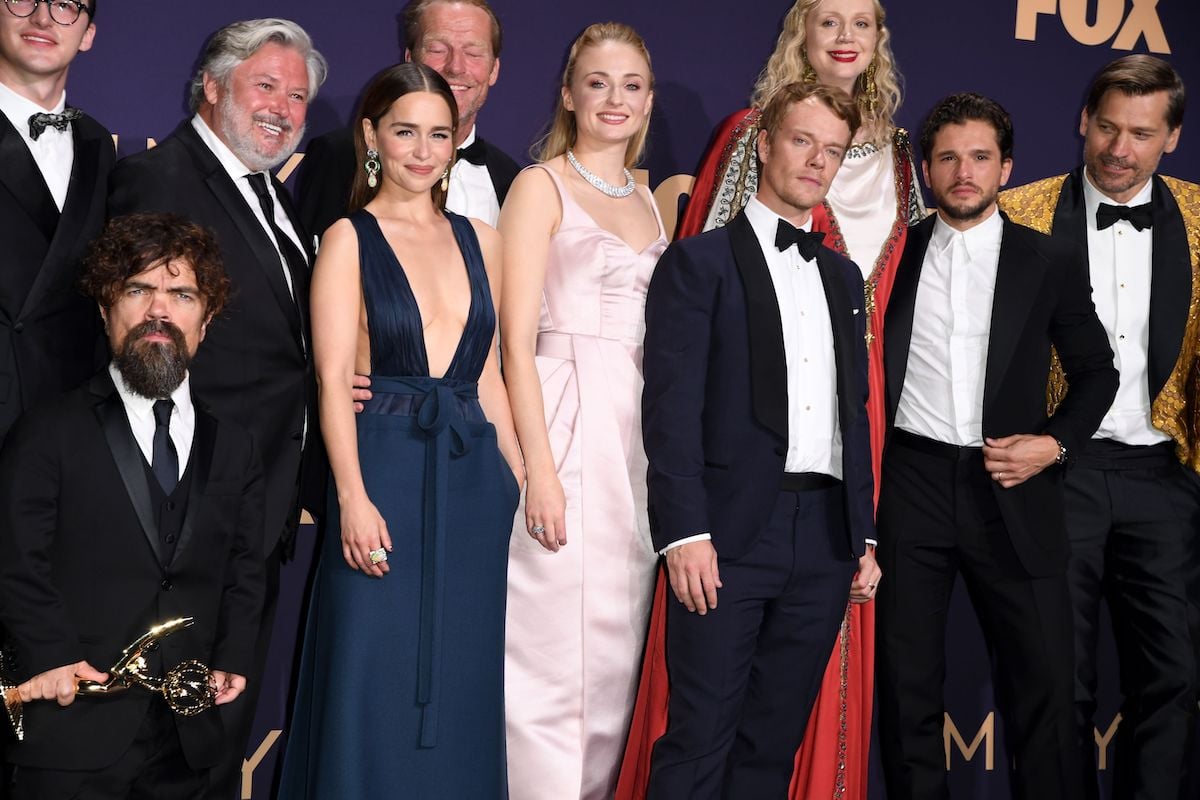 The cast of 'Game of Thrones' during the 71st Emmy Awards