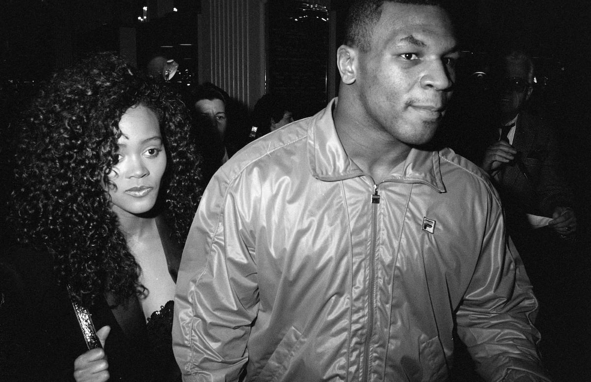 Robin Givens and Mike Tyson