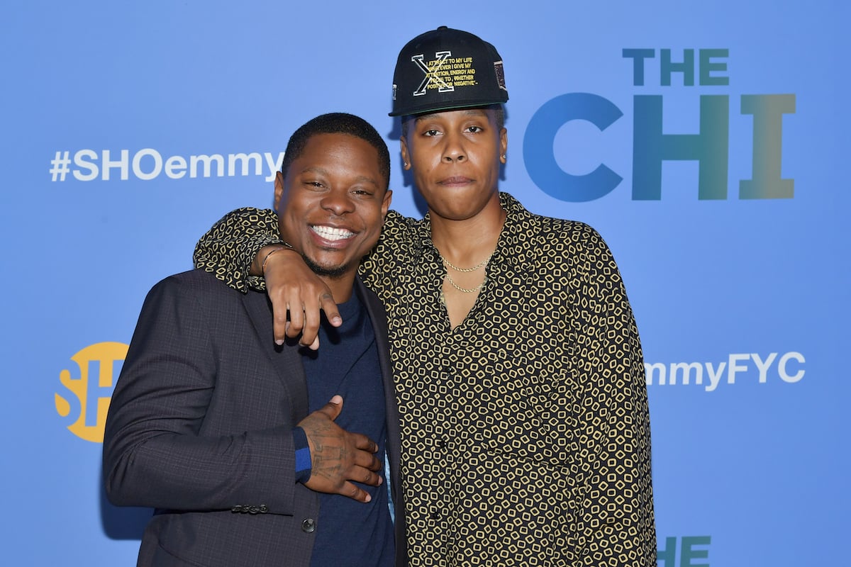 Jason Mitchell and Lena Waithe