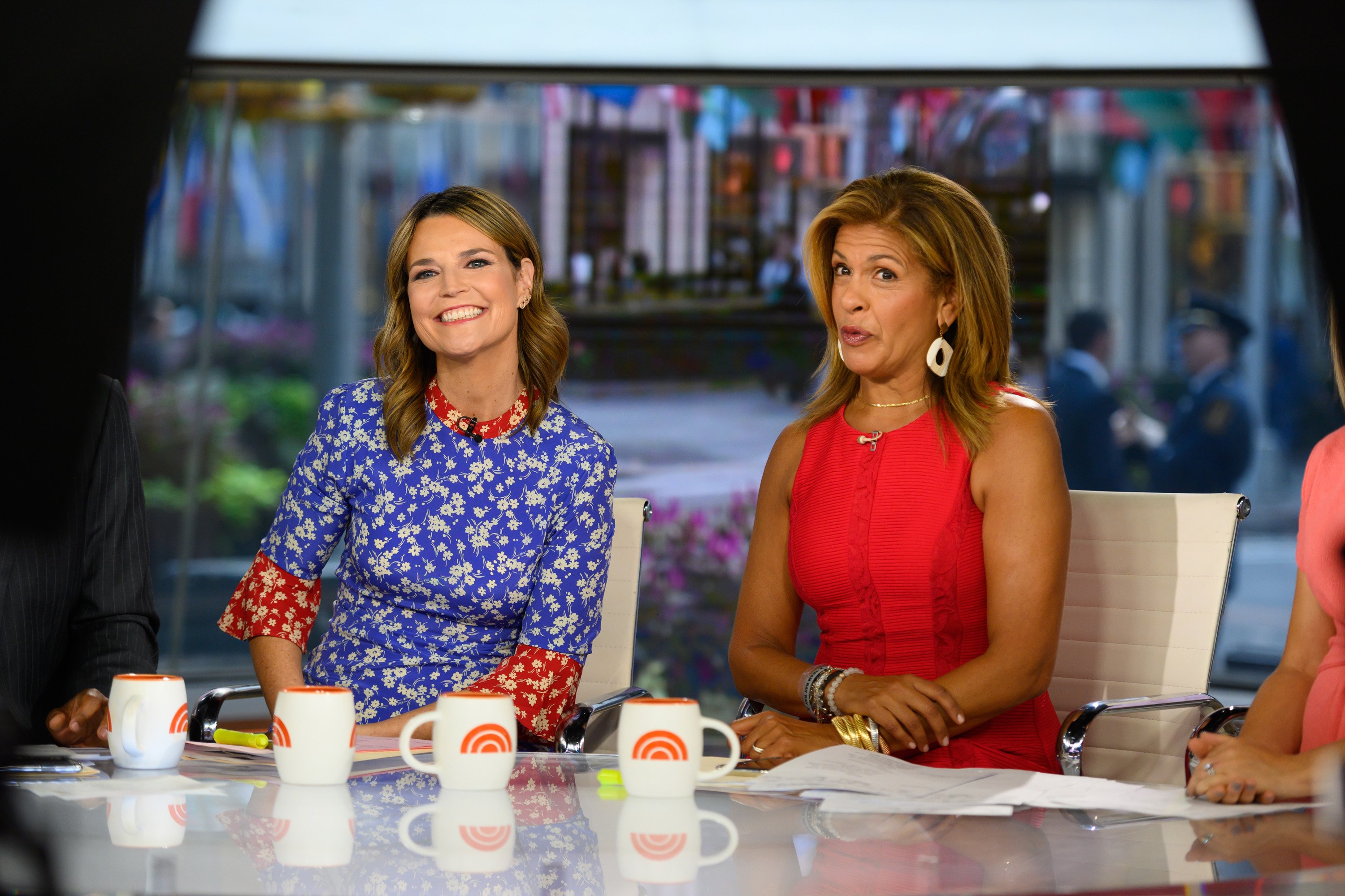 Savannah Guthrie and Hoda Kotb on 'Today'