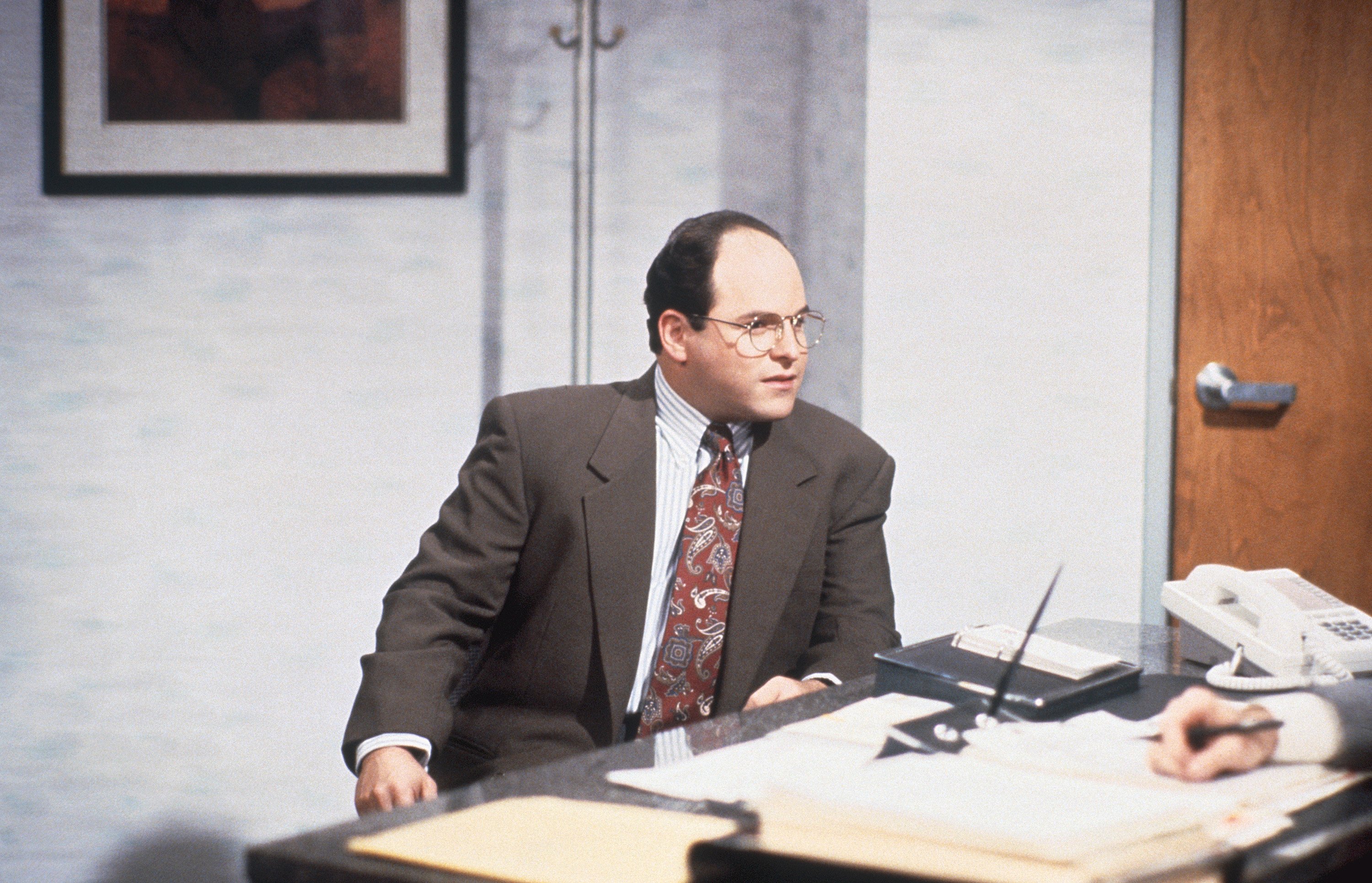 Jason Alexander in a scene from 'Seinfeld'