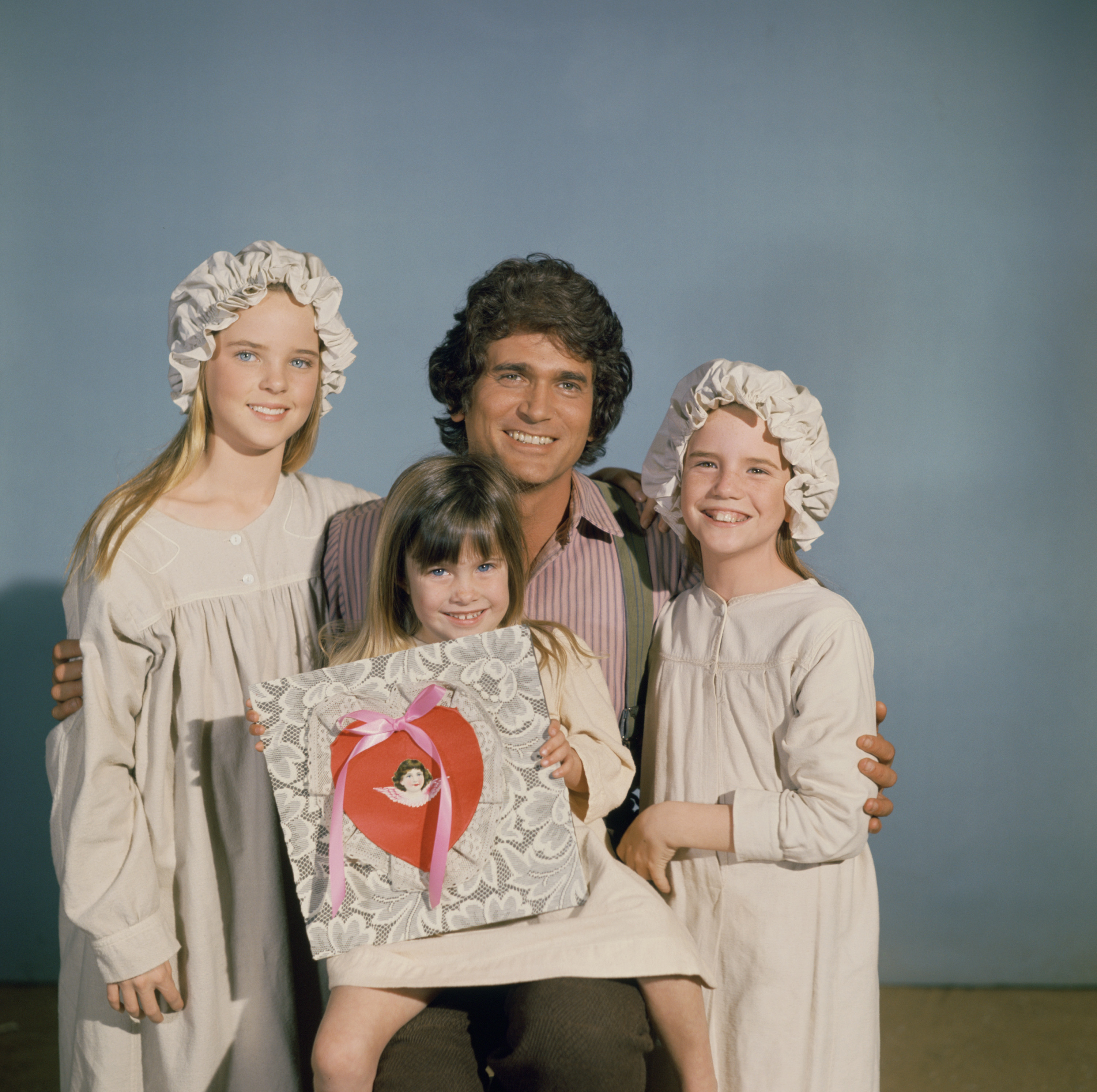 A cast photo from 'Little House on the Prairie'