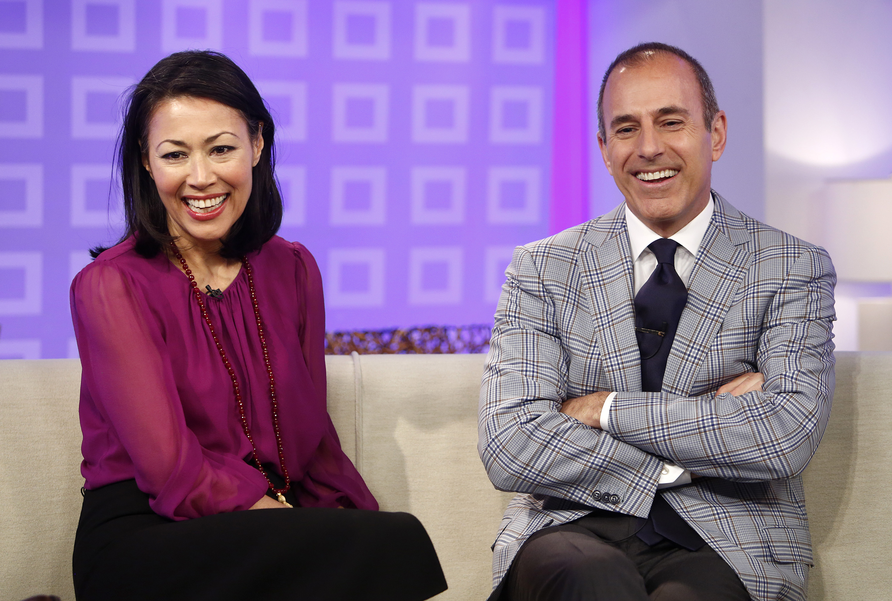 Ann Curry and Matt Lauer on 'Today'
