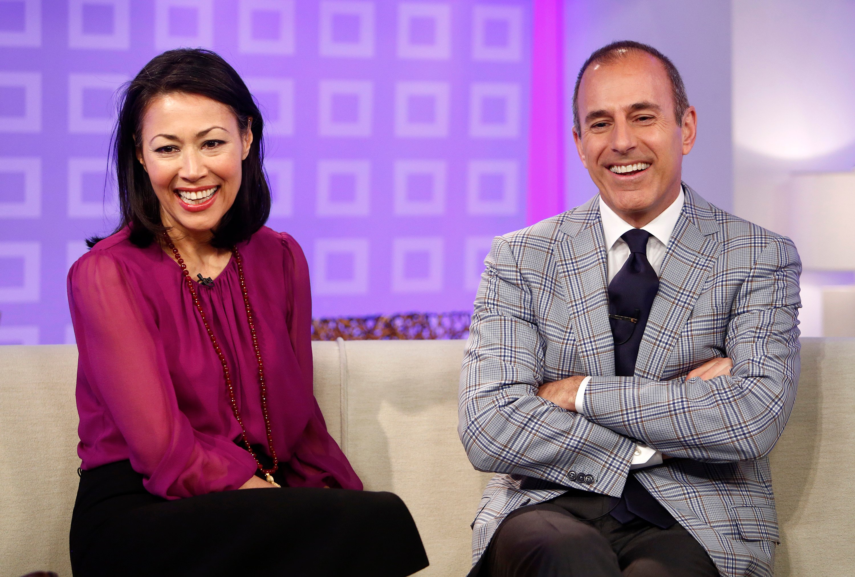 Ann Curry and Matt Lauer on 'Today'