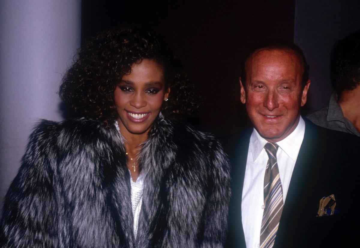 Whitney Houston and Clive Davis