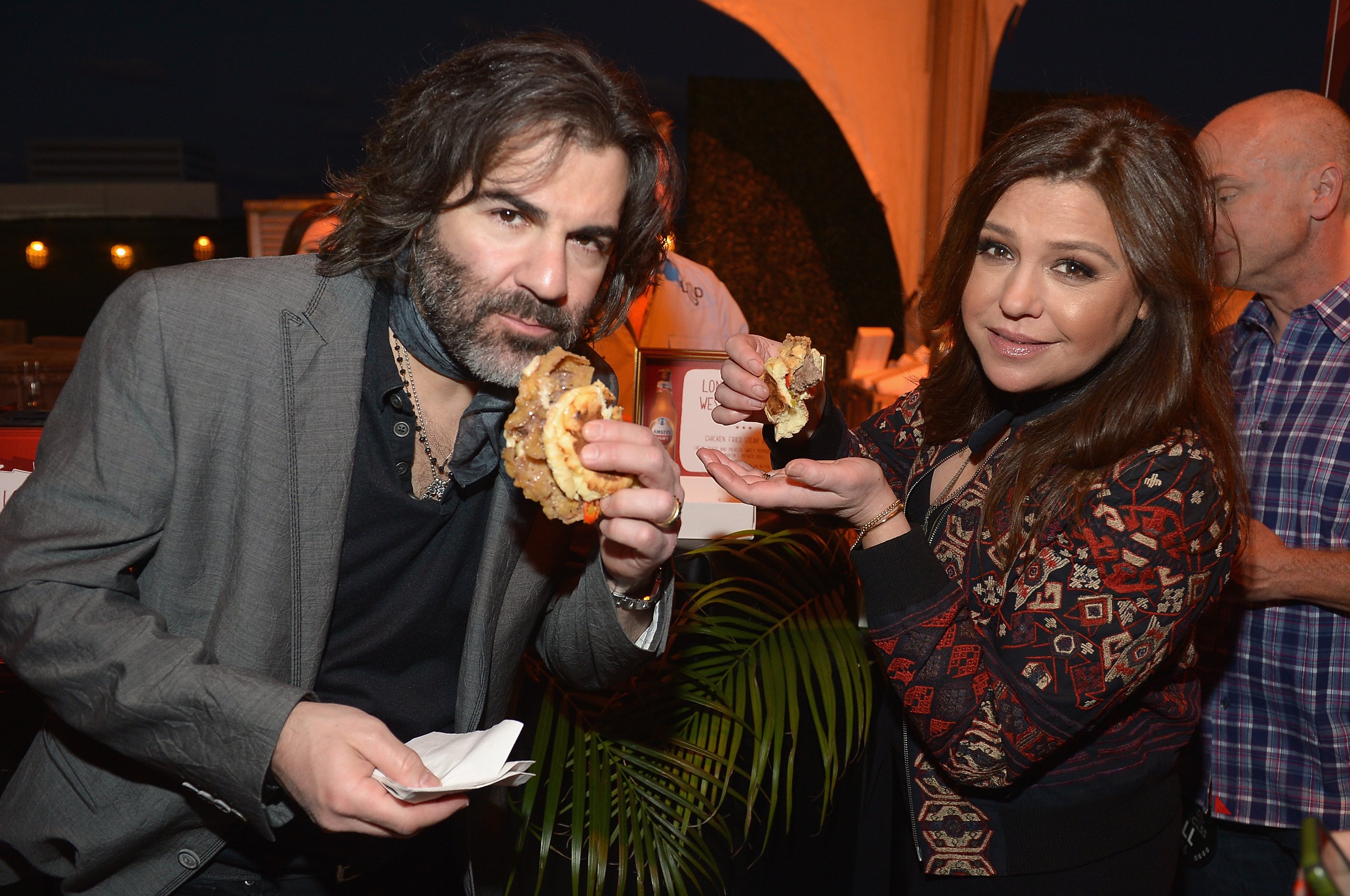 Rachael Ray (right) and her husband, John Cusimano