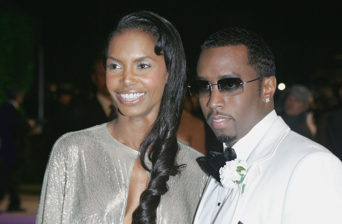 Kim Porter and Diddy