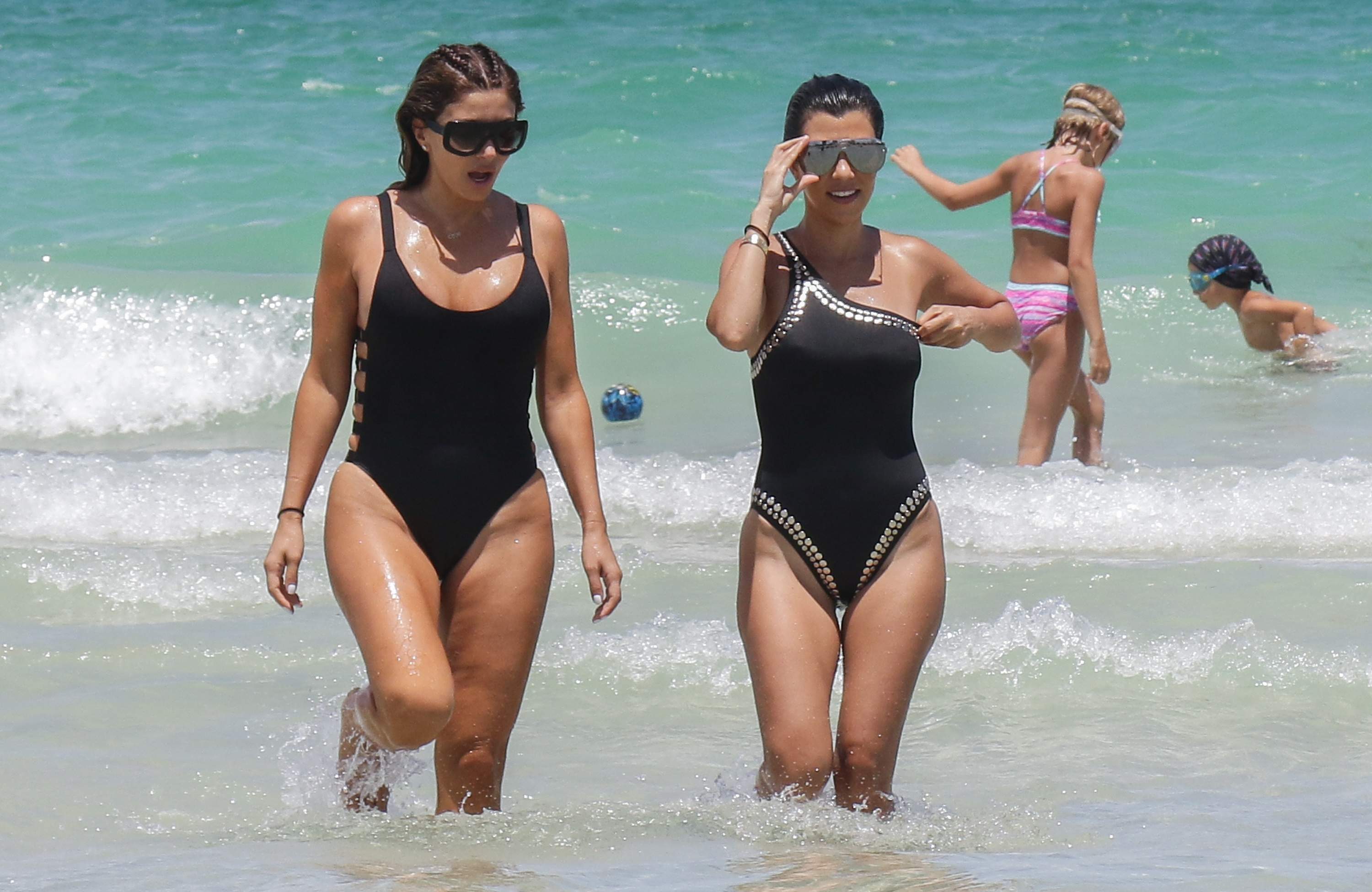 Larsa Pippen and Kourtney Kardashian