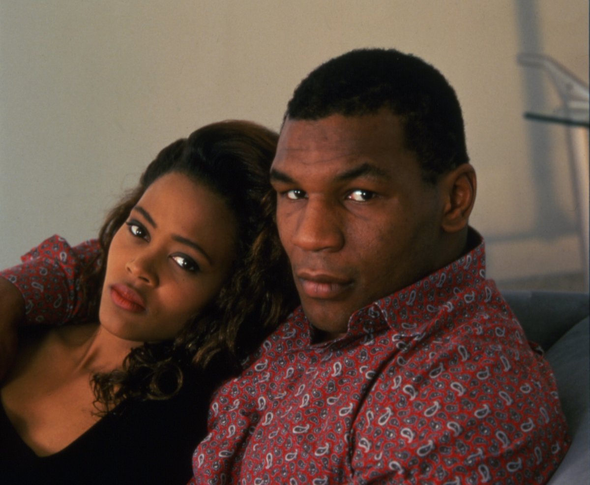 Robin Givens and Mike Tyson